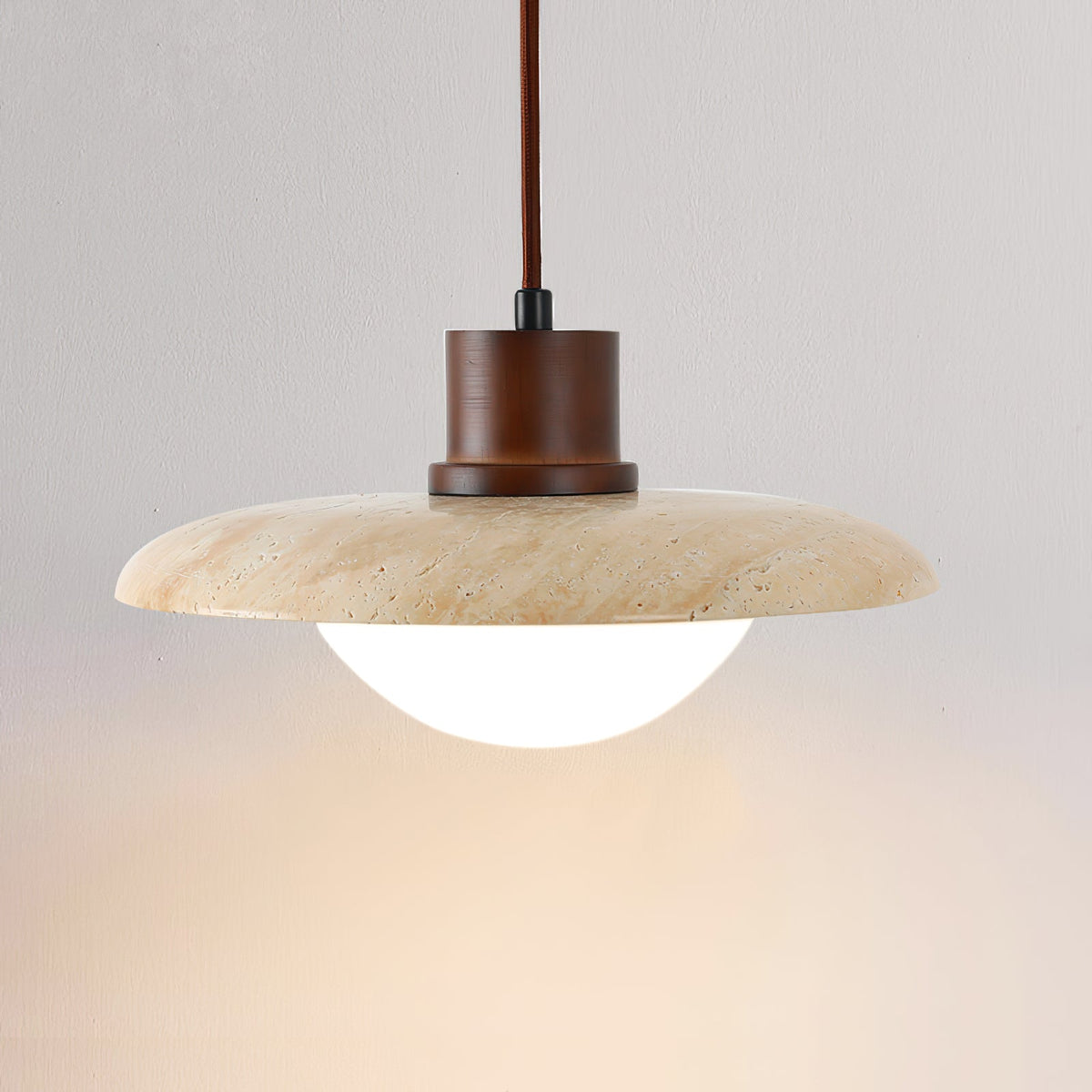 Seroaya Travertine Pendelleuchte Sechs Stil