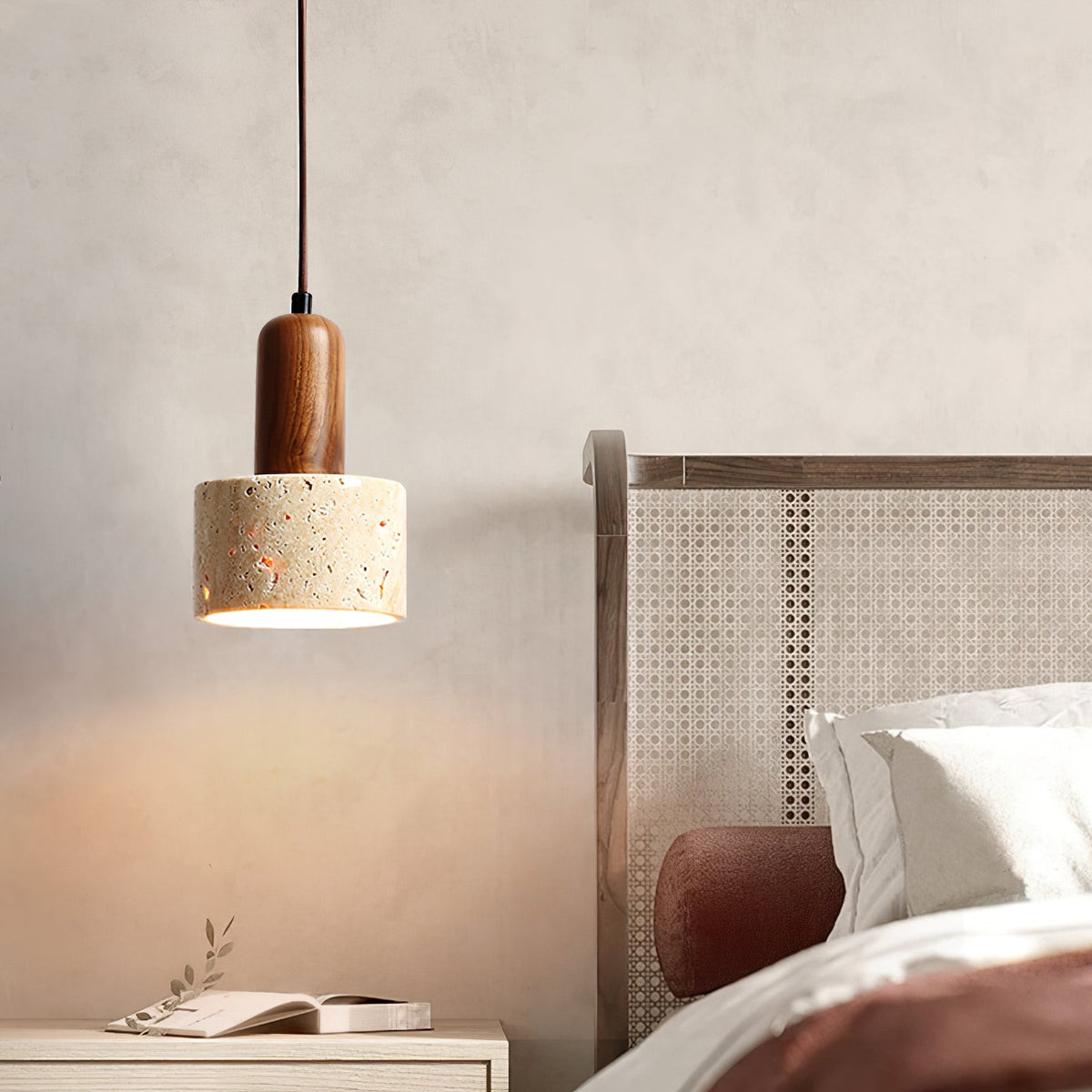 Seroaya Travertine Pendelleuchte Sechs Stil