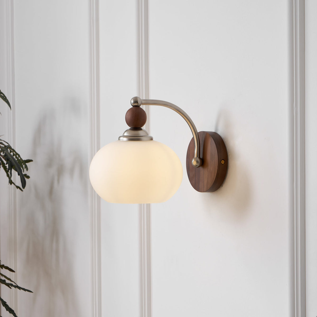 Vicare Premium Nordische Kunstglas-Wandleuchte