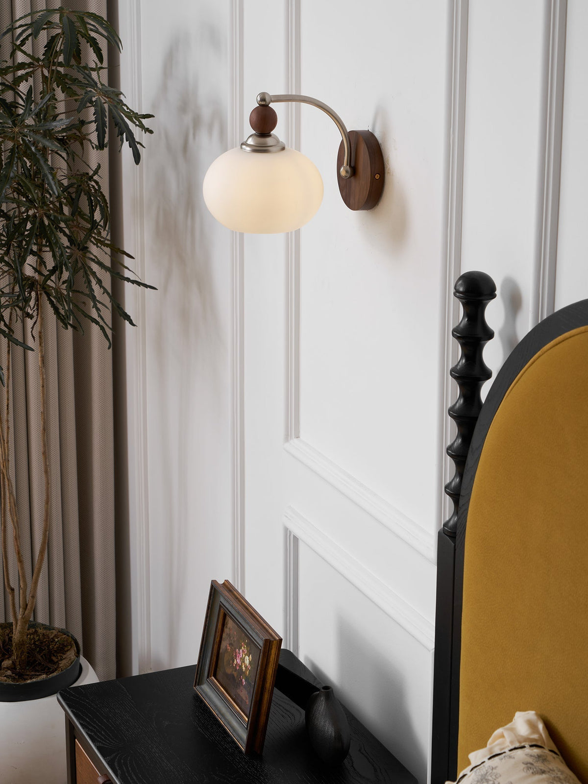 Vicare Premium Nordische Kunstglas-Wandleuchte