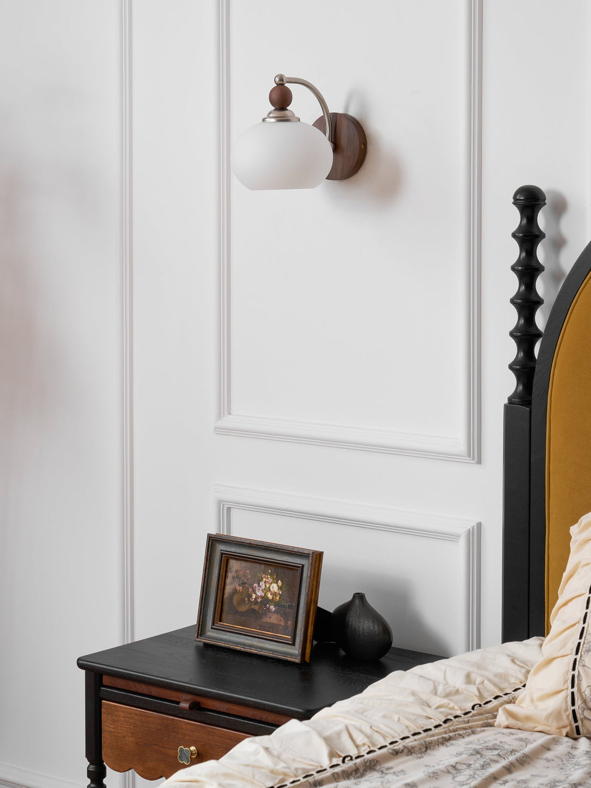 Vicare Premium Nordische Kunstglas-Wandleuchte
