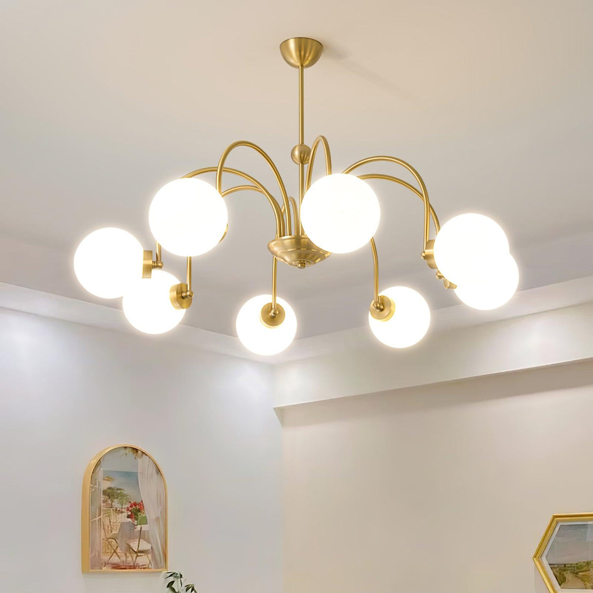 Lioruaine Luxe Kronleuchter aus Glas