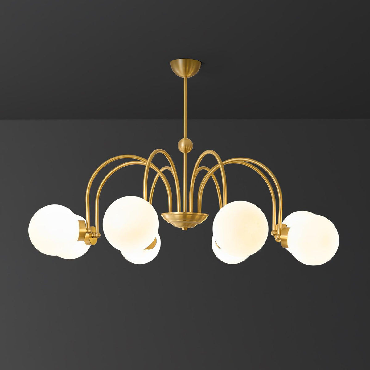 Lioruaine Luxe Kronleuchter aus Glas