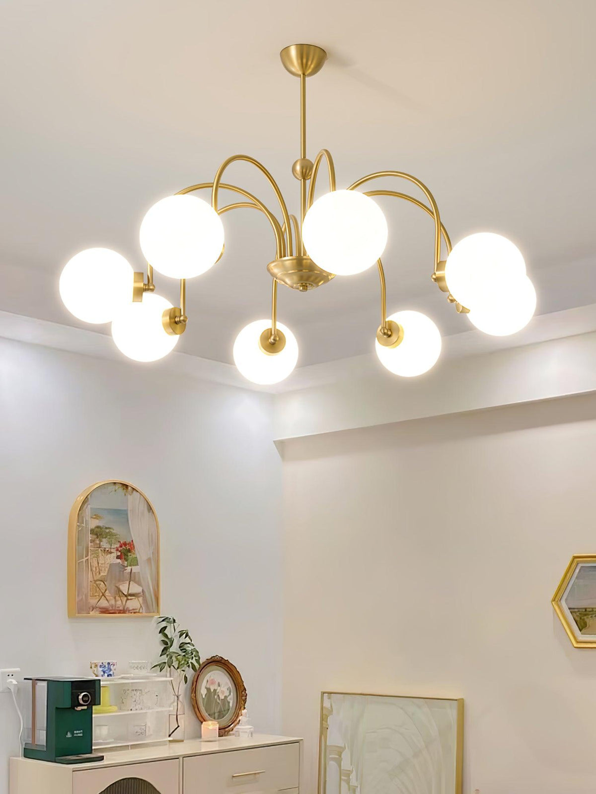 Lioruaine Luxe Kronleuchter aus Glas