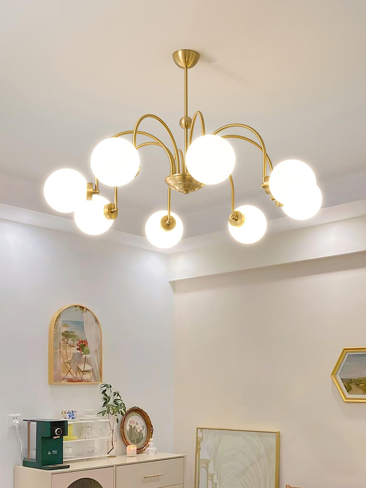 Lioruaine Luxe Kronleuchter aus Glas