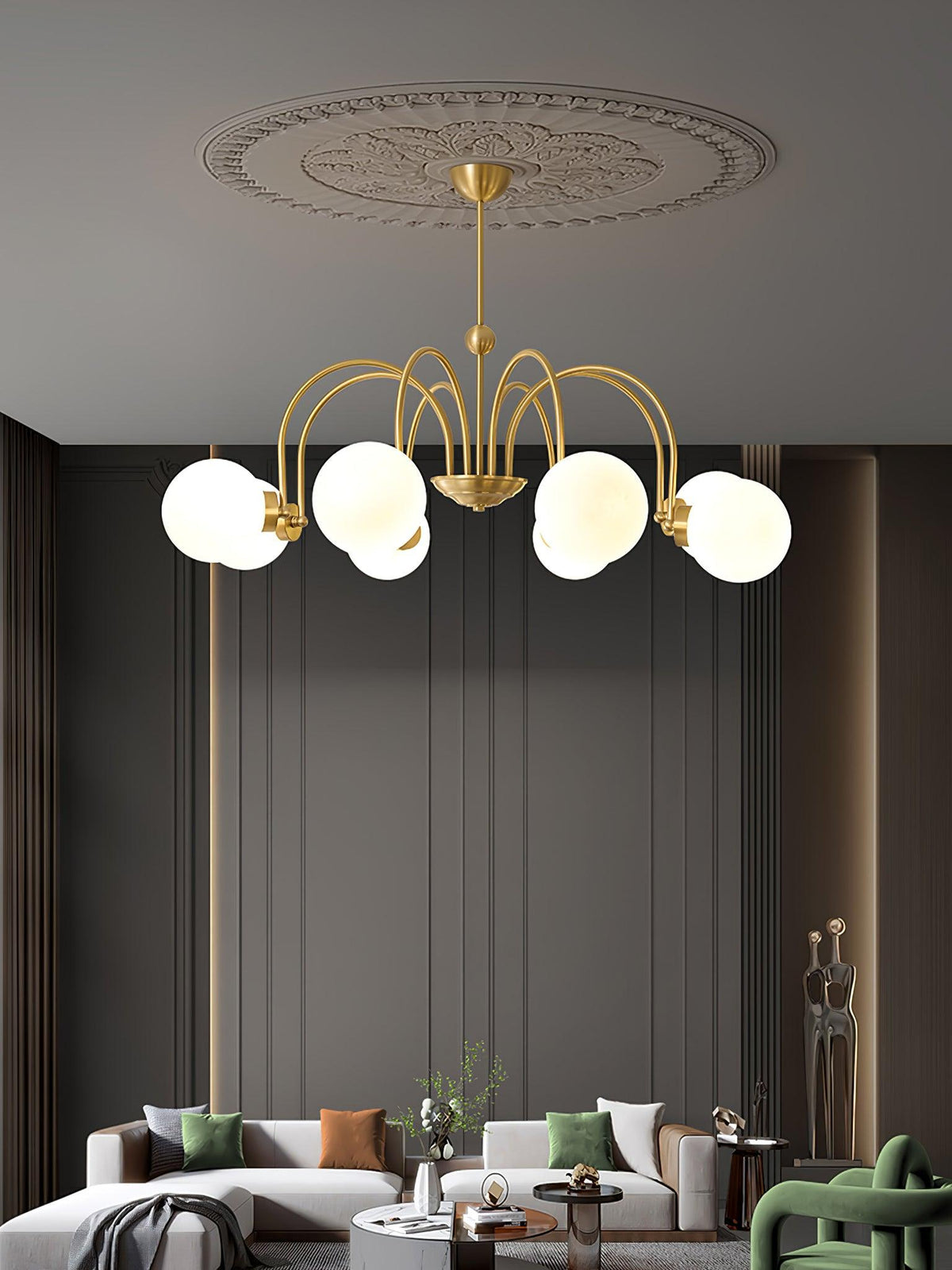 Lioruaine Luxe Kronleuchter aus Glas