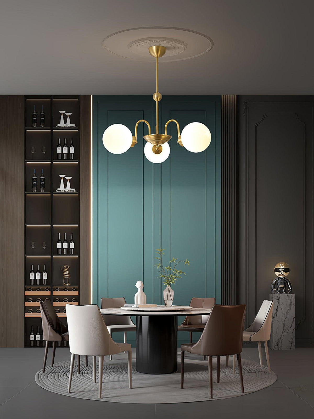 Lioruaine Luxe Kronleuchter aus Glas