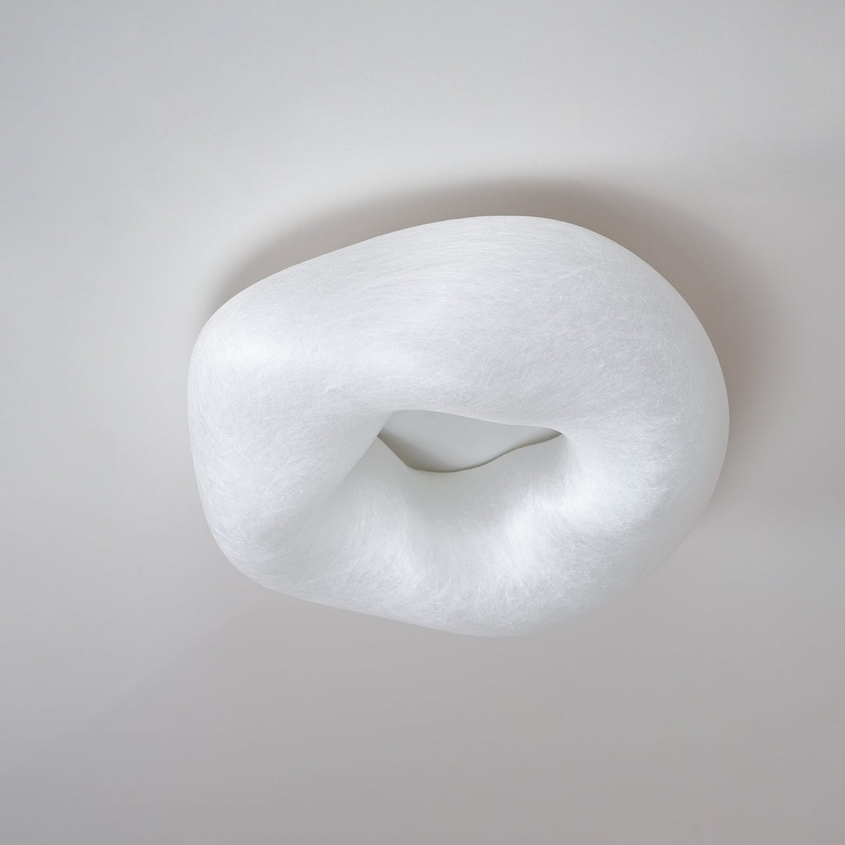 Calerelle Deckenleuchte Wolkenform Seide Elegant