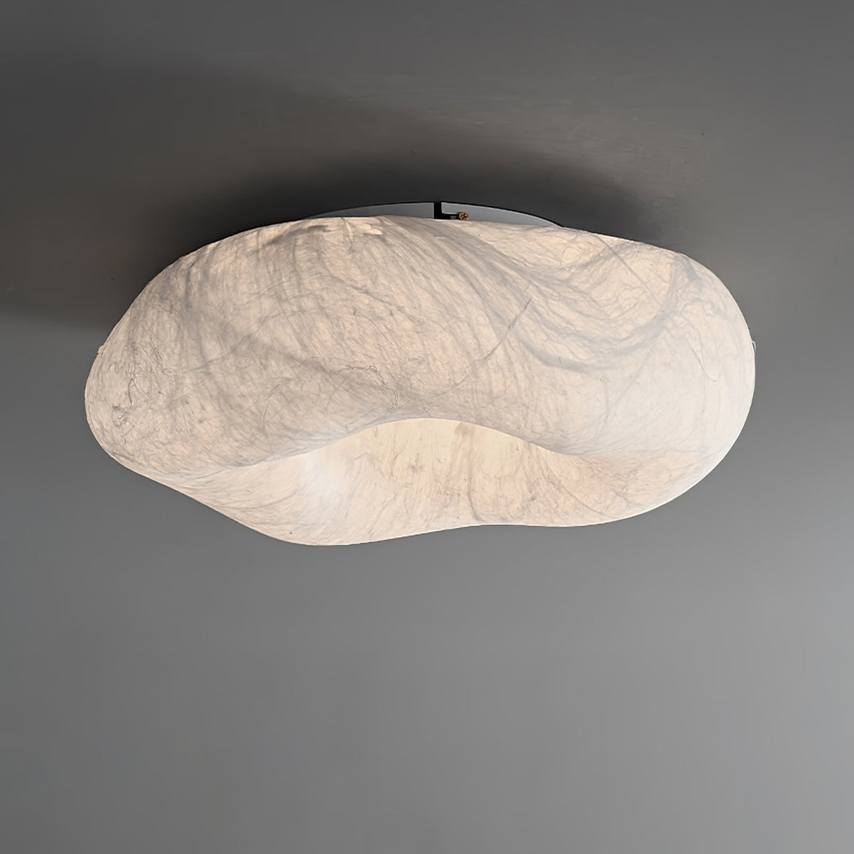 Calerelle Deckenleuchte Wolkenform Seide Elegant