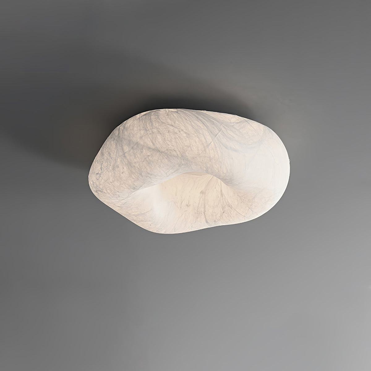 Calerelle Deckenleuchte Wolkenform Seide Elegant