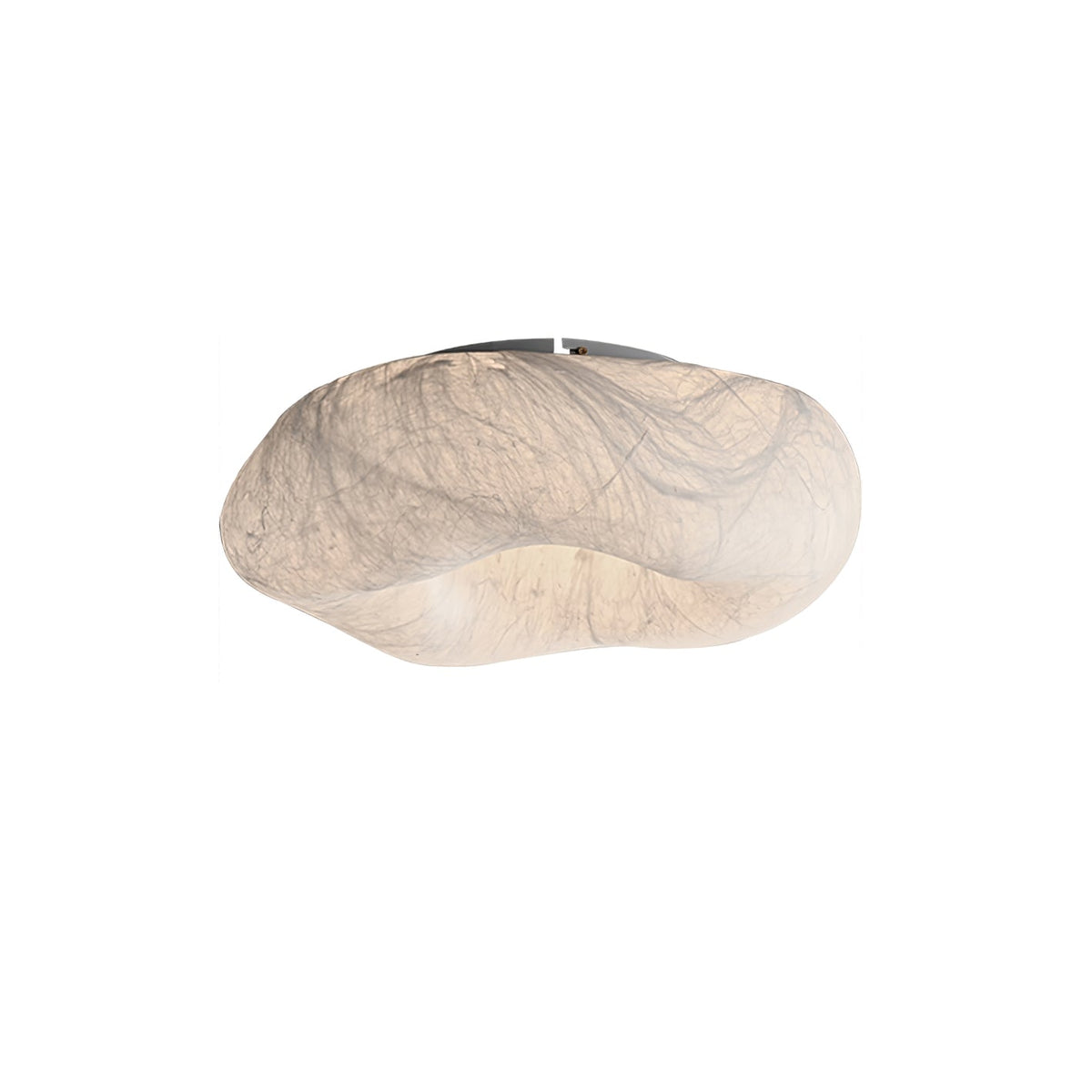 Calerelle Deckenleuchte Wolkenform Seide Elegant