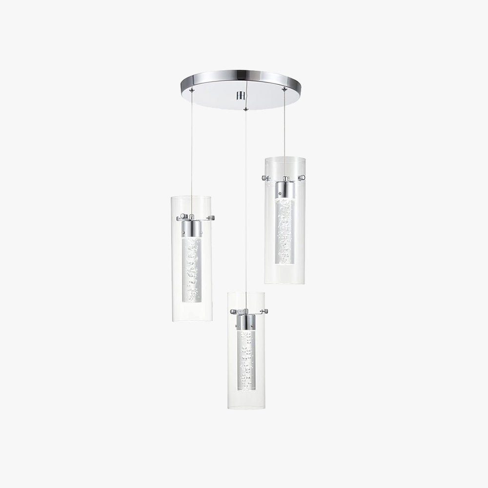 Arisha Modern Designer Metall Glas Pendelleuchte Schlafzimmer