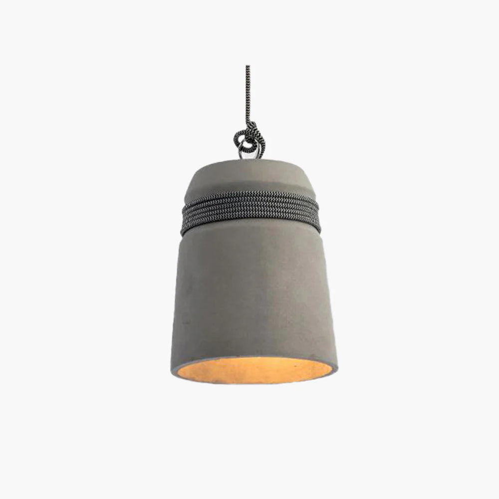 Epoch  Industrie LED Pendelleuchte Grau Esstisch/Wohnzimmer Cement