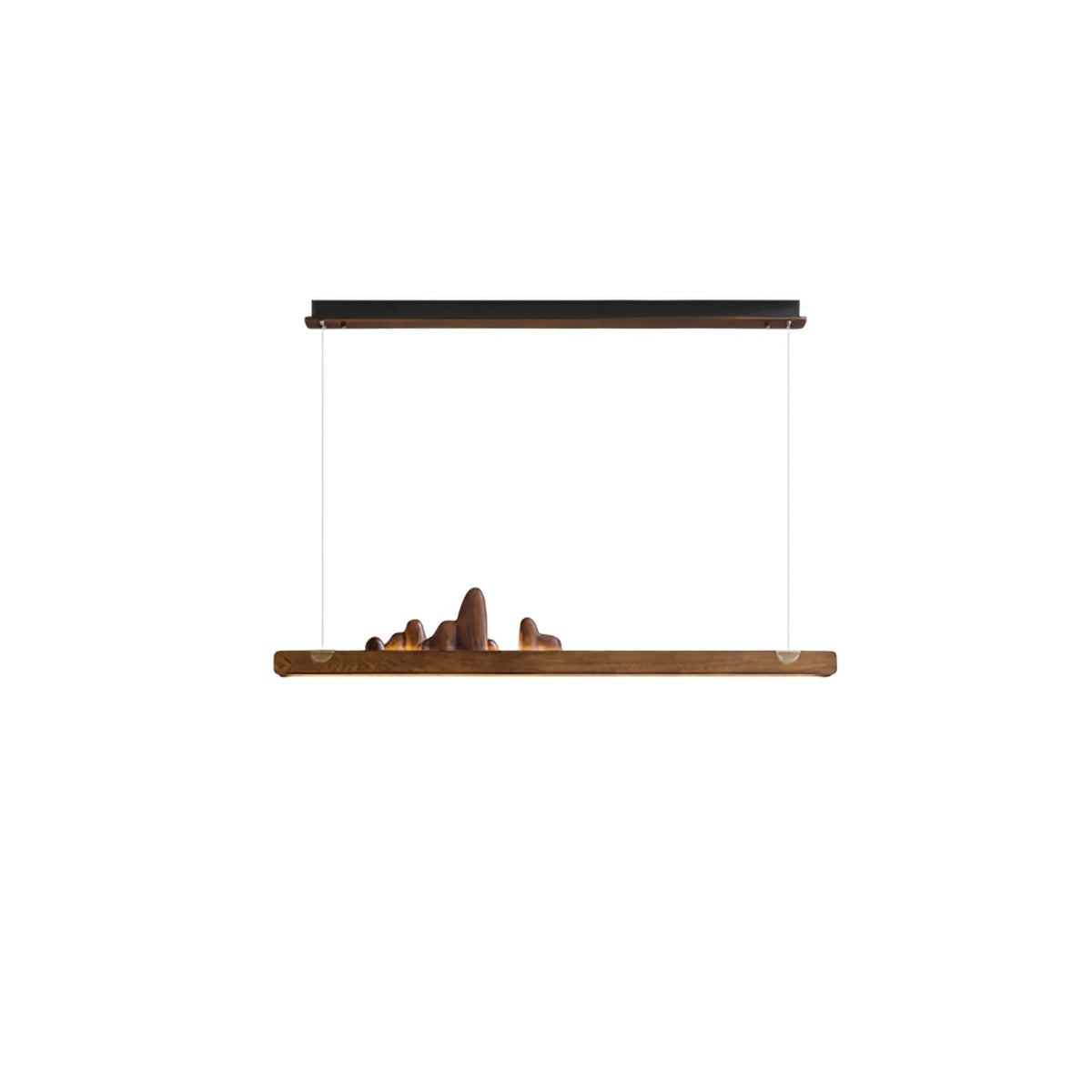 Elvaaine moderne Pendelleuchte aus Holz