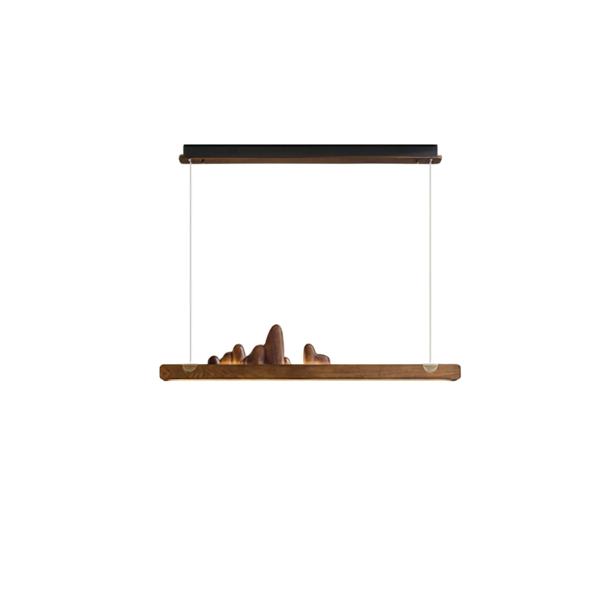 Elvaaine moderne Pendelleuchte aus Holz