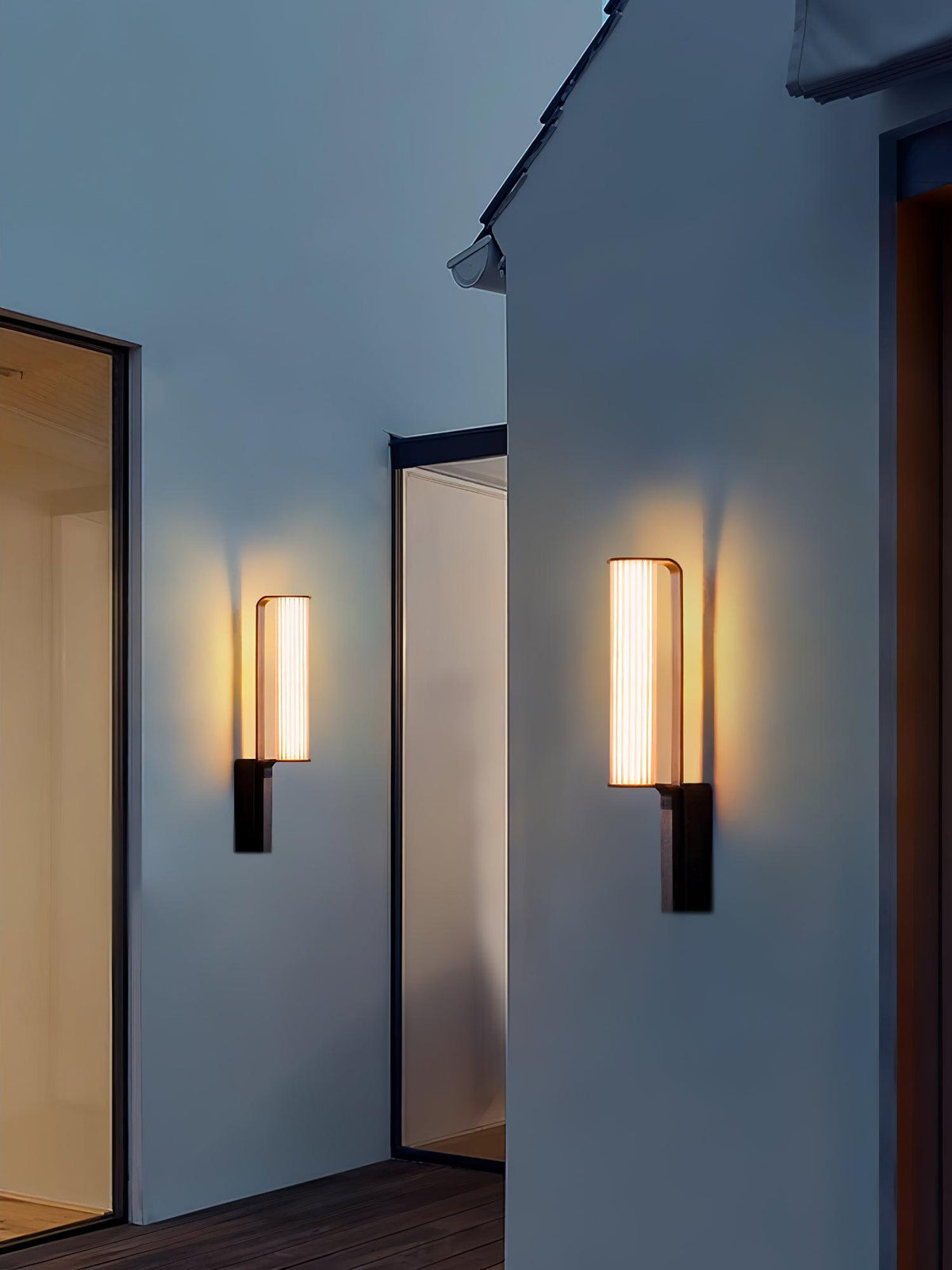 Utalionis Unique Arc LED Wandleuchte Außenbeleuchtung