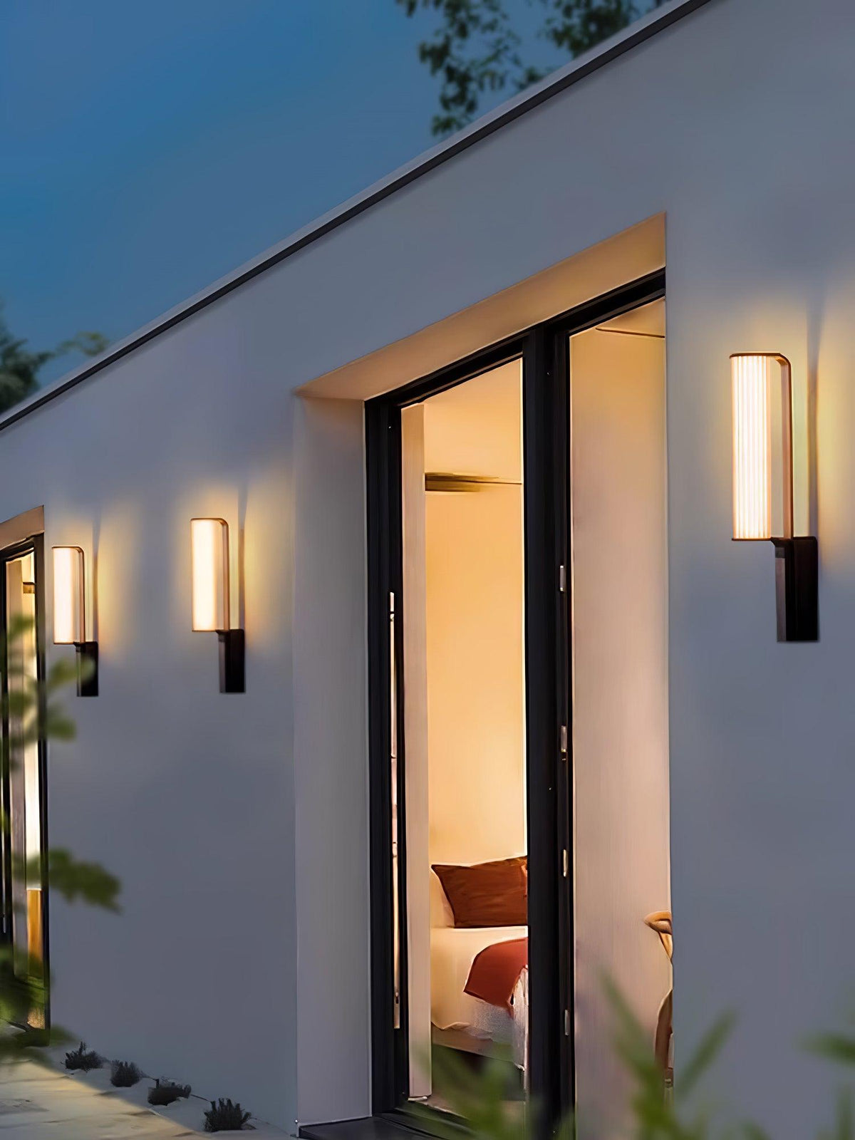 Utalionis Unique Arc LED Wandleuchte Außenbeleuchtung