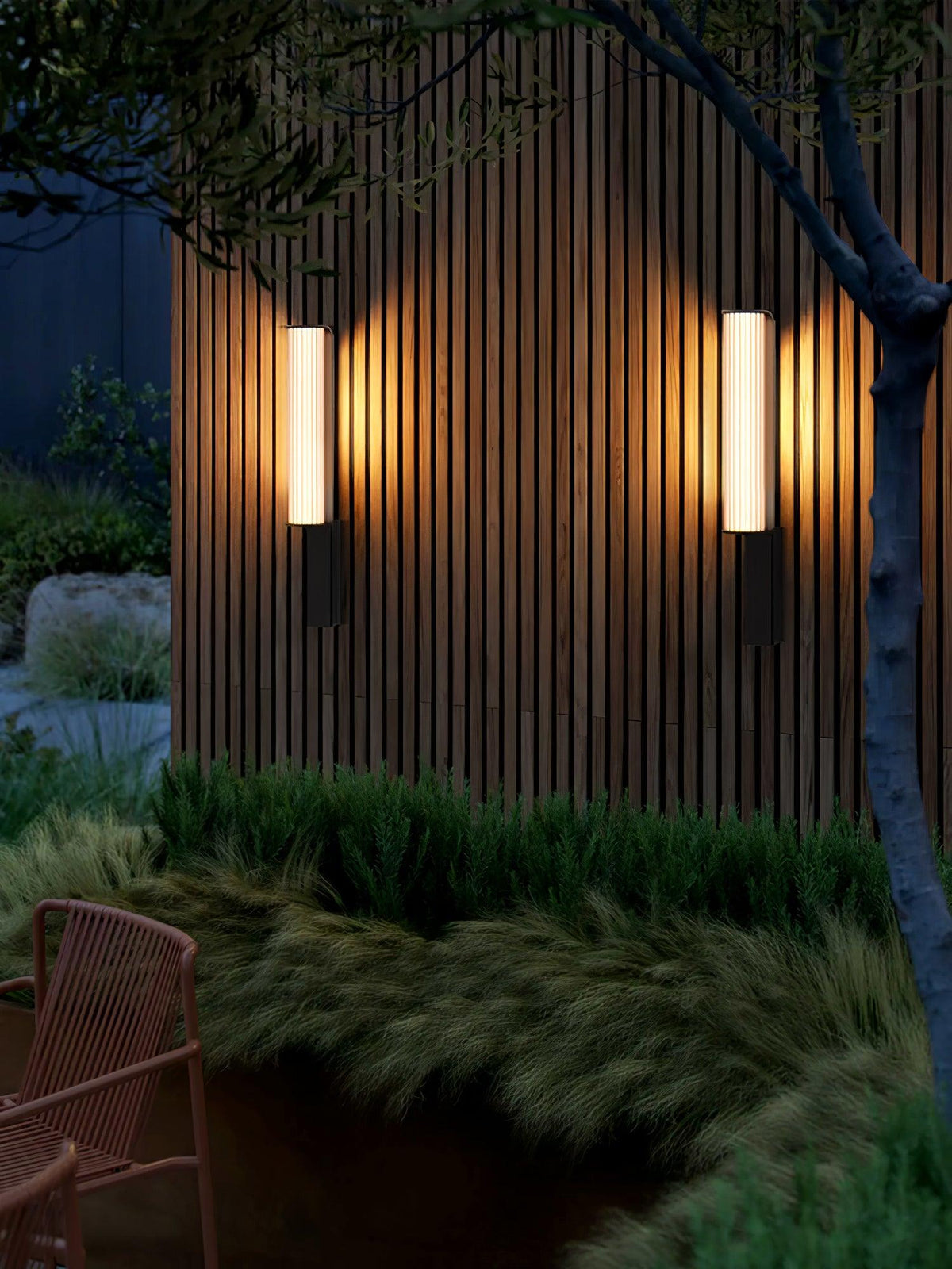 Utalionis Unique Arc LED Wandleuchte Außenbeleuchtung