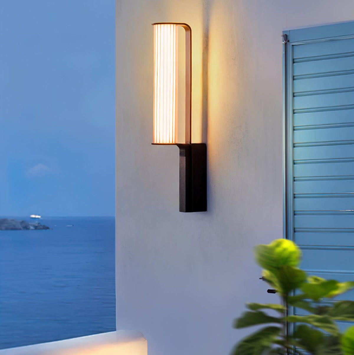 Utalionis Unique Arc LED Wandleuchte Außenbeleuchtung