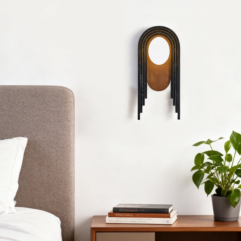 Zenith Arc Halo Art Deco Wandleuchte