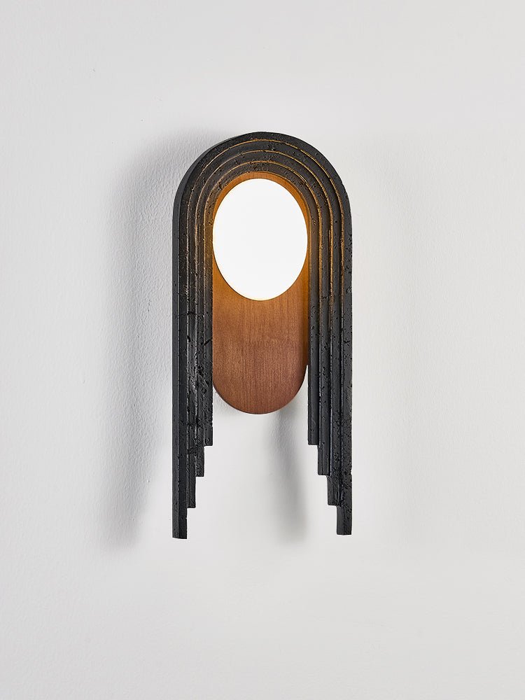 Zenith Arc Halo Art Deco Wandleuchte