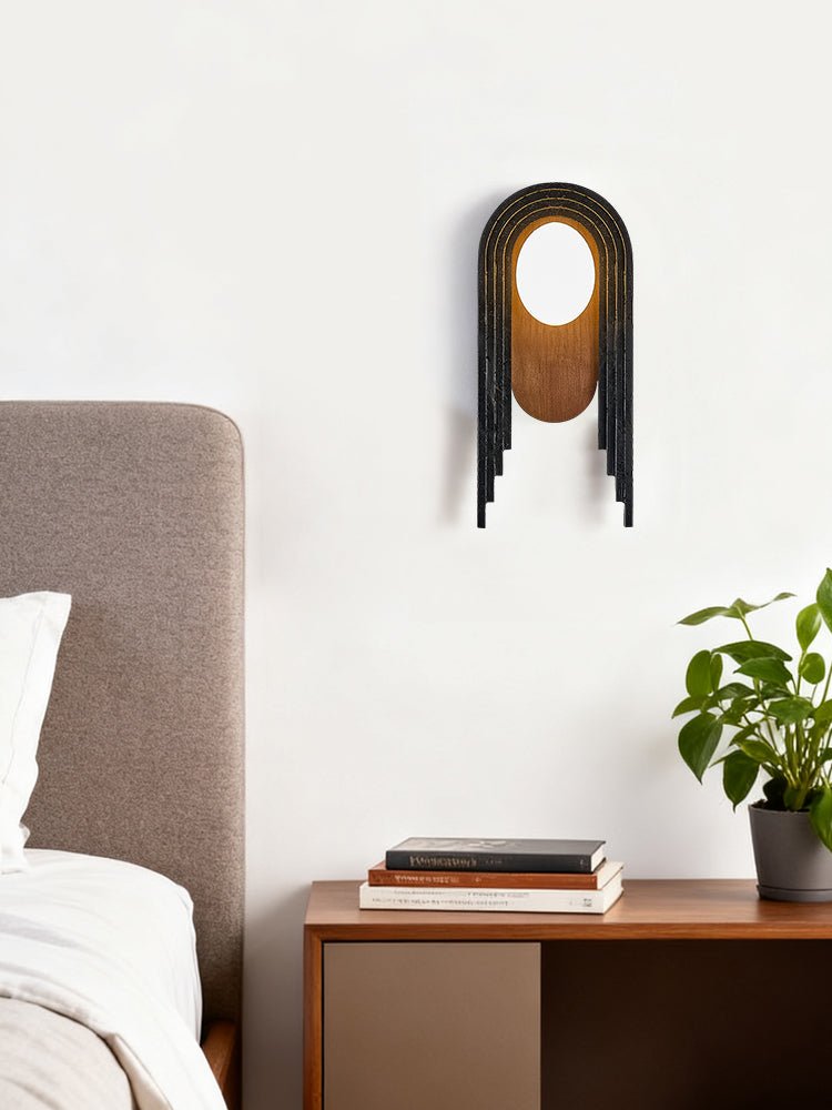 Zenith Arc Halo Art Deco Wandleuchte