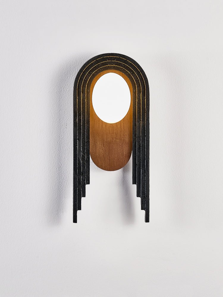 Zenith Arc Halo Art Deco Wandleuchte