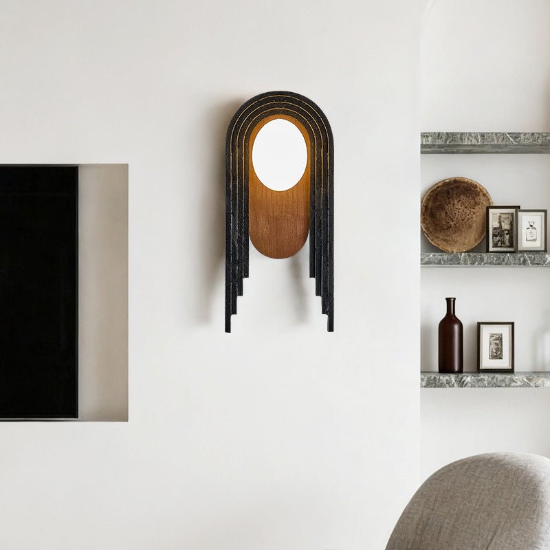 Zenith Arc Halo Art Deco Wandleuchte