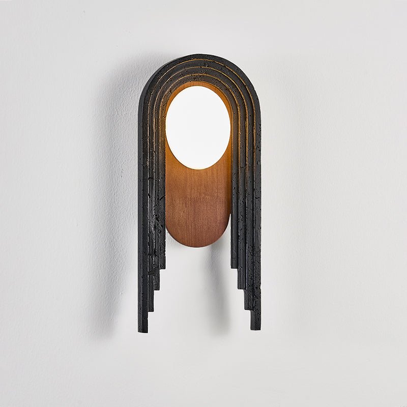 Zenith Arc Halo Art Deco Wandleuchte