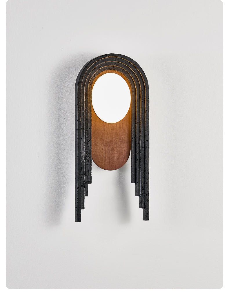 Zenith Arc Halo Art Deco Wandleuchte