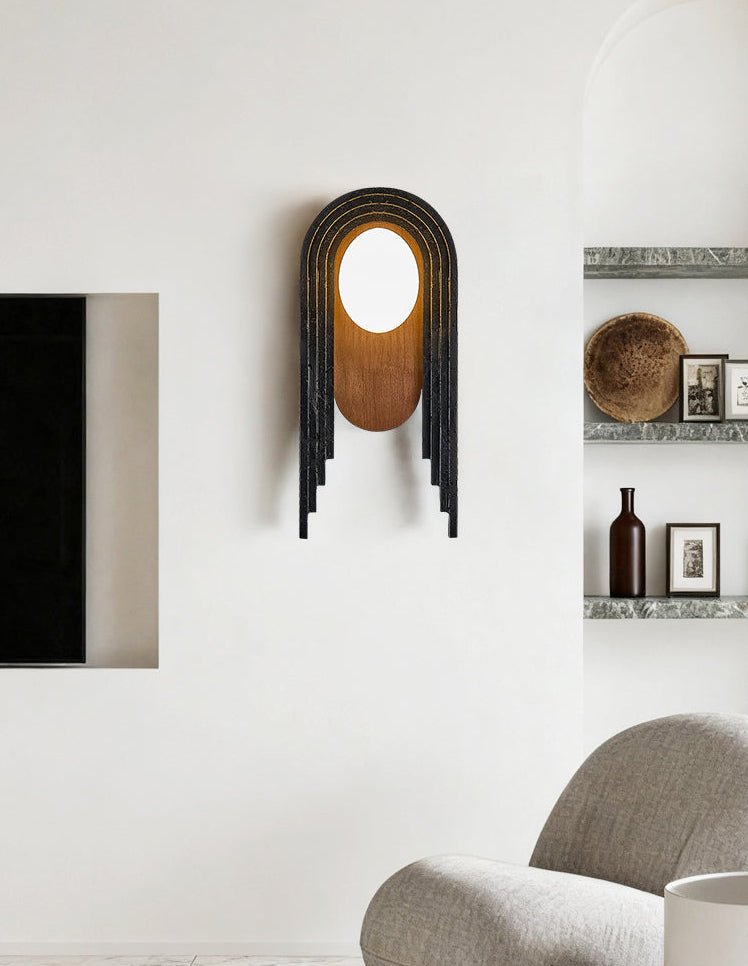 Zenith Arc Halo Art Deco Wandleuchte
