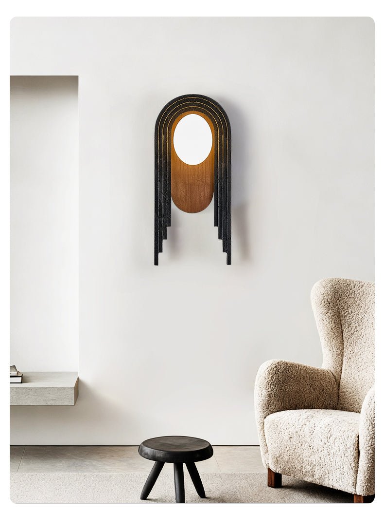 Zenith Arc Halo Art Deco Wandleuchte