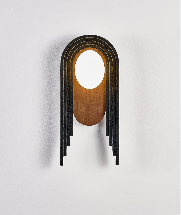Zenith Arc Halo Art Deco Wandleuchte