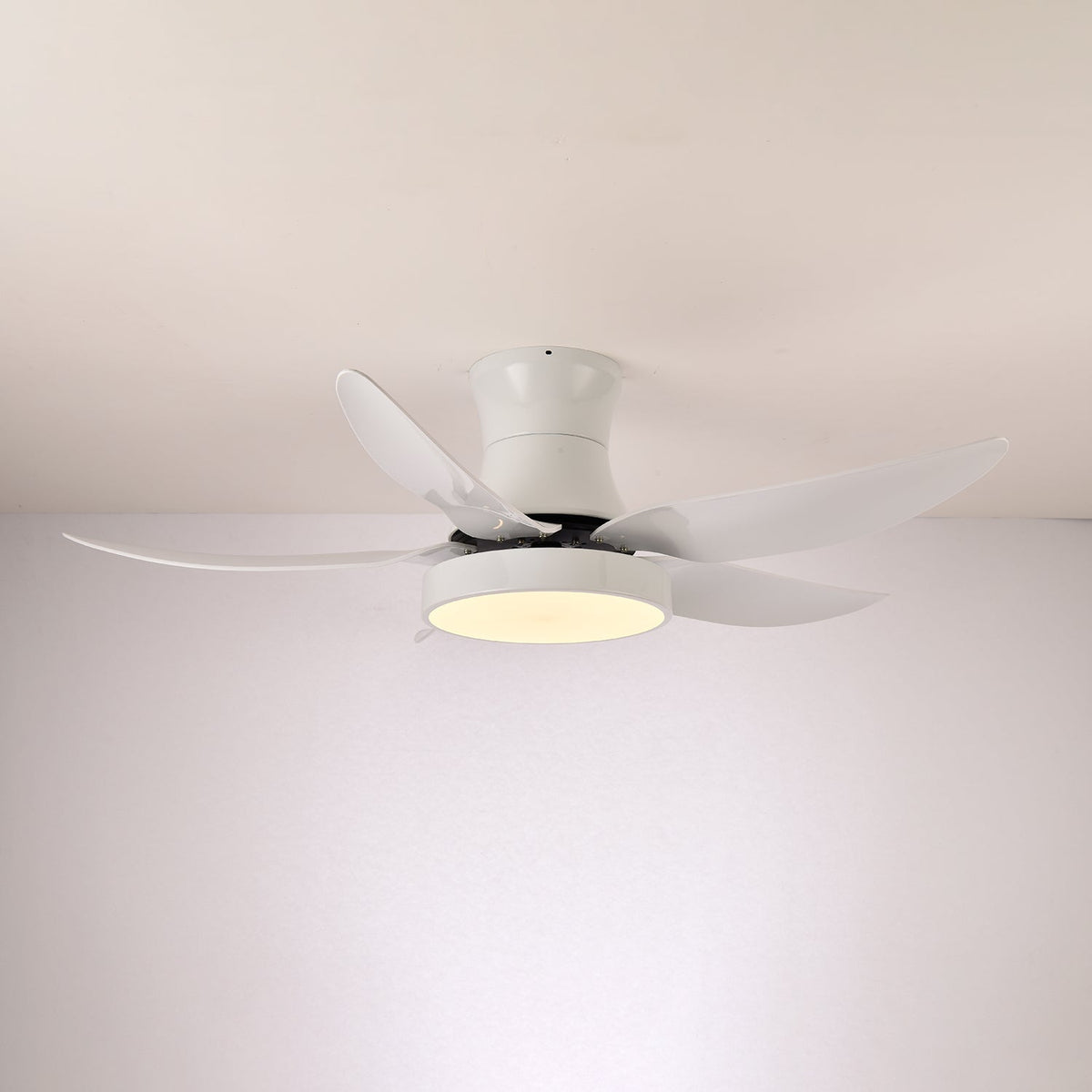 Jada Deckenventilator mit Beleuchtung in modernem Schwarz