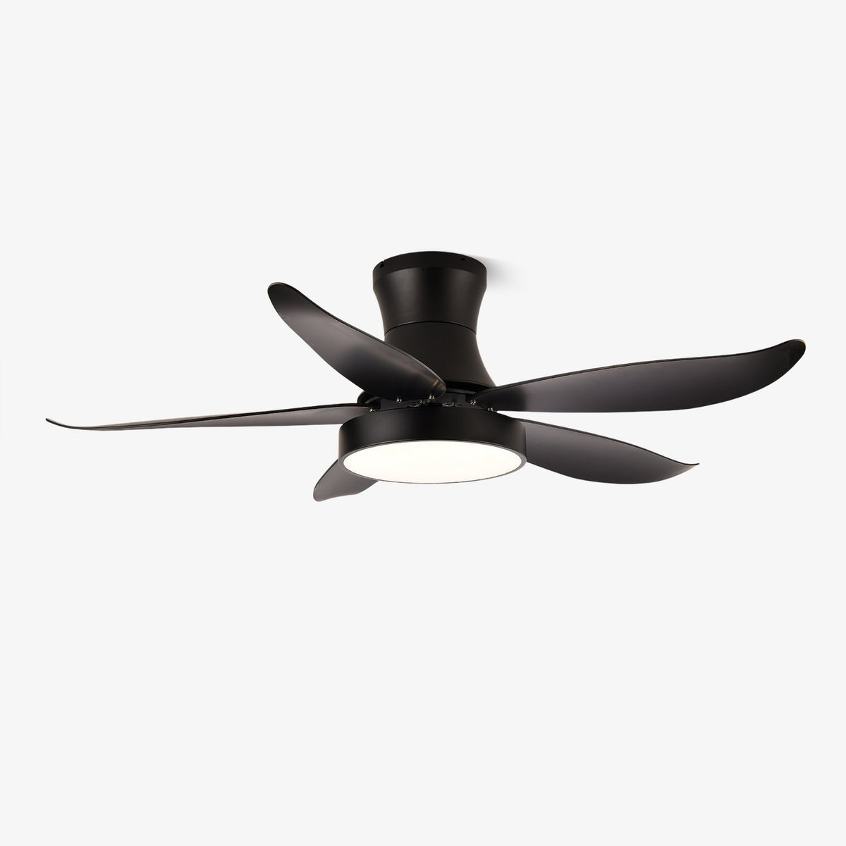 Jada Deckenventilator mit Beleuchtung in modernem Schwarz