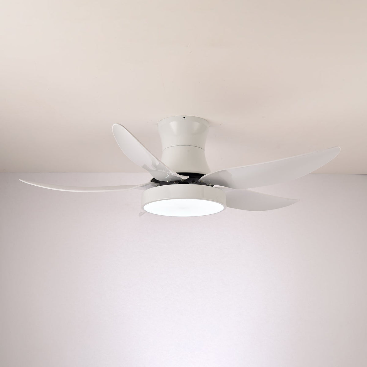 Jada Deckenventilator mit Beleuchtung in modernem Schwarz
