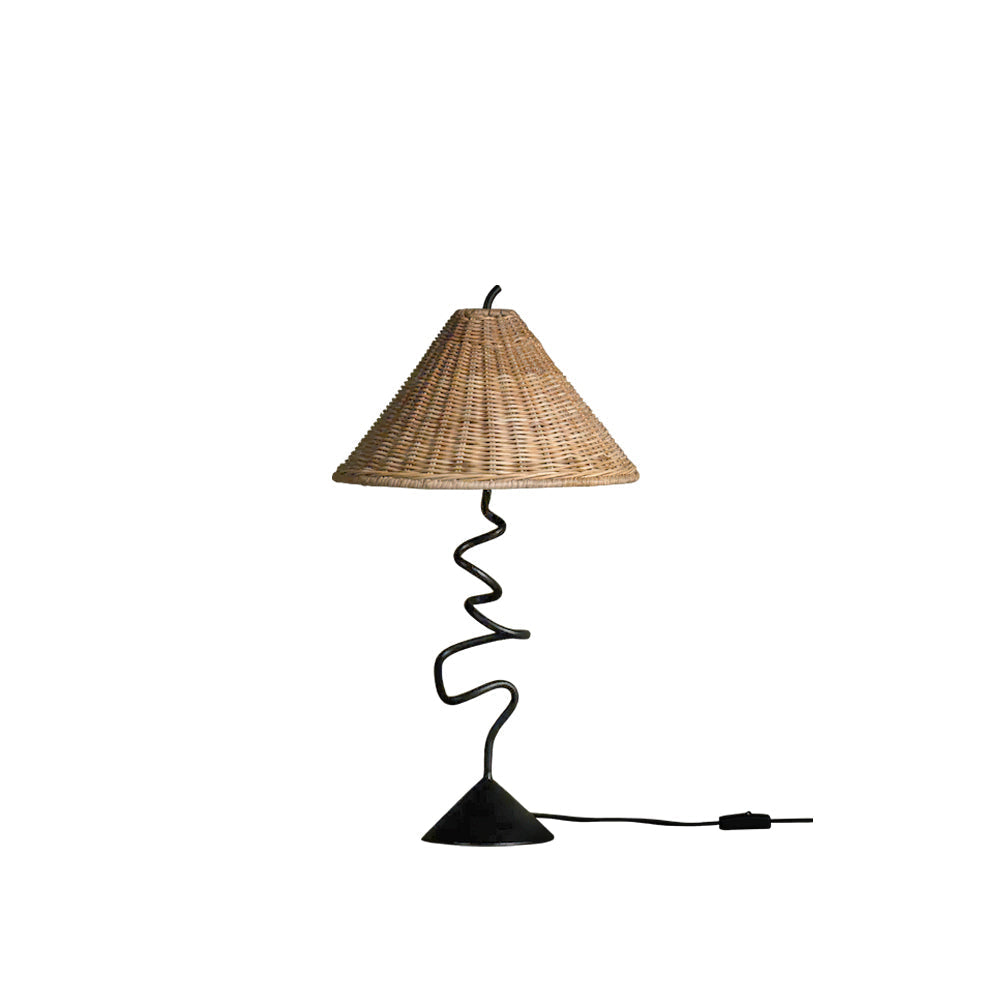 Arierina Rattan-Tischleuchte