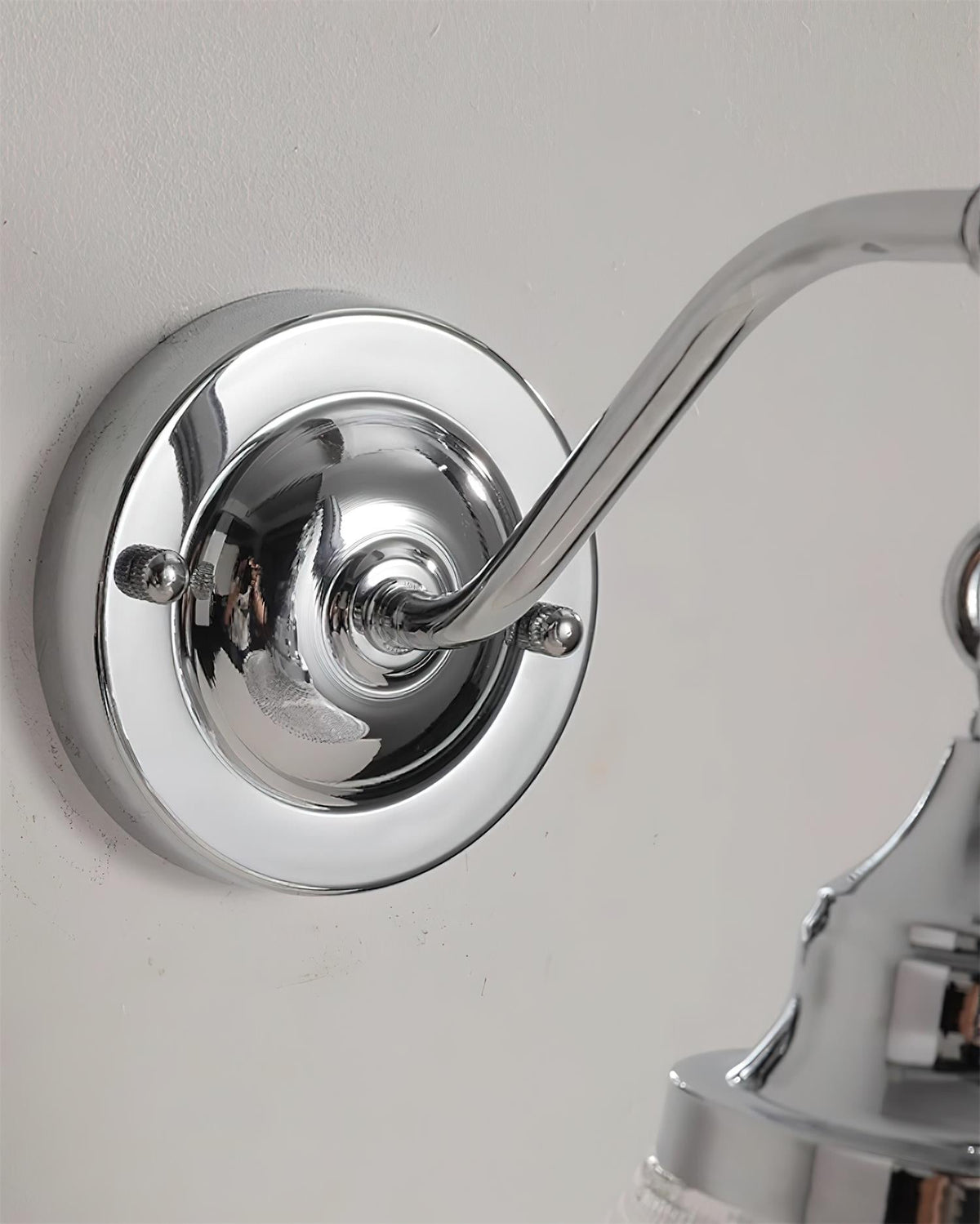 Perivo Polished Chrome Wandleuchte
