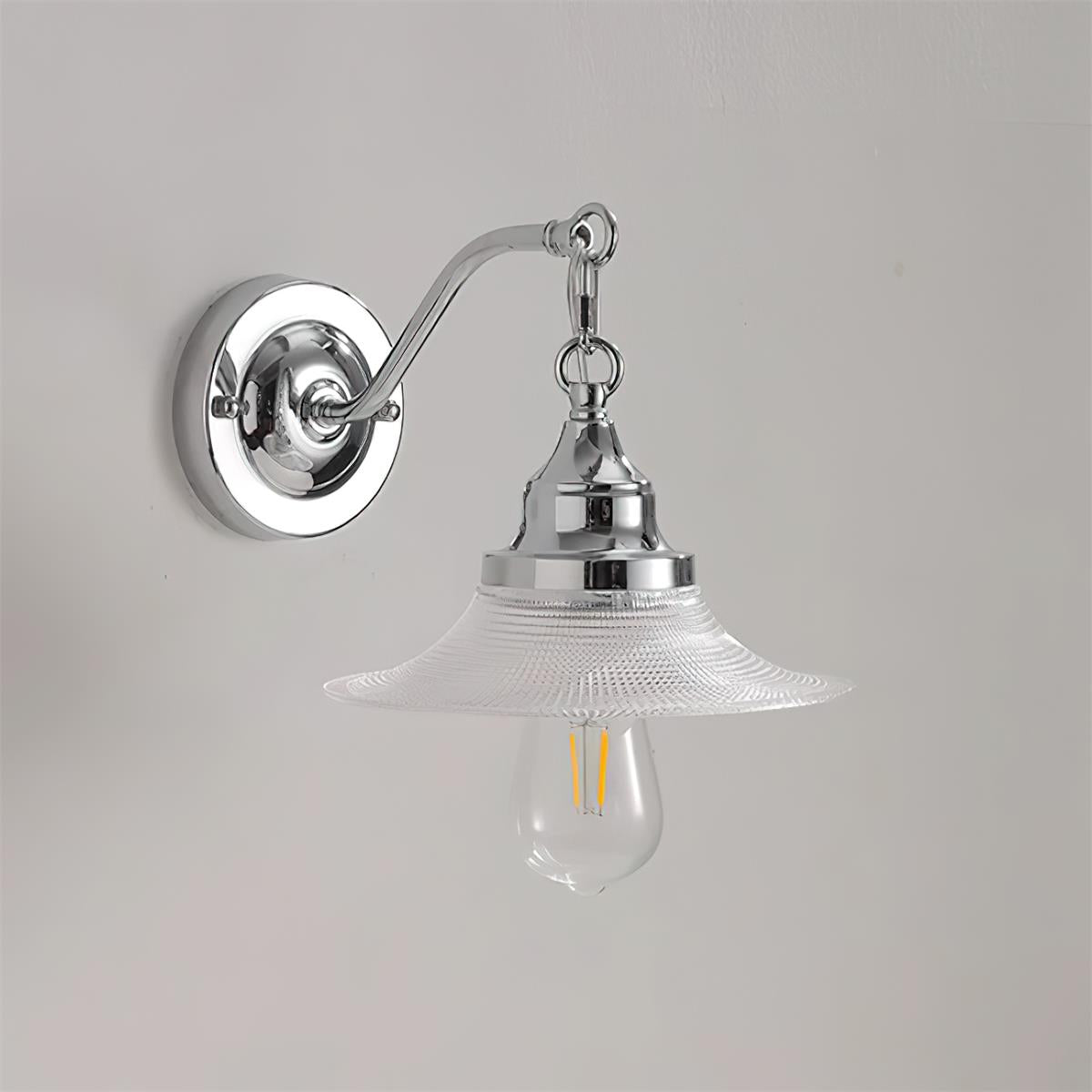 Perivo Polished Chrome Wandleuchte
