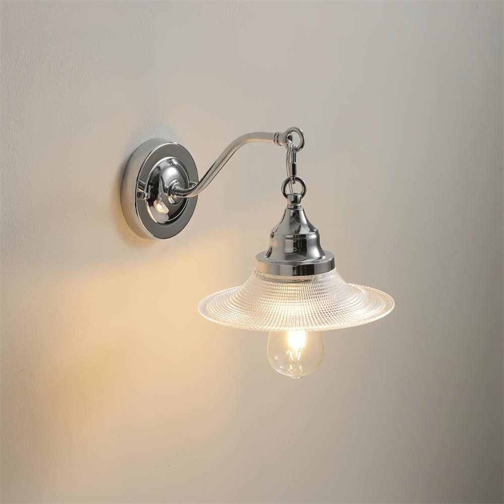 Perivo Polished Chrome Wandleuchte