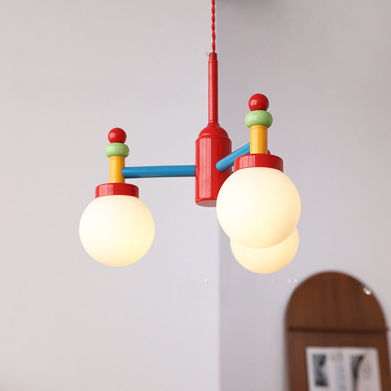 Valentina Memphis Antike Mix farbigen Metall Kronleuchter Kinderzimmer
