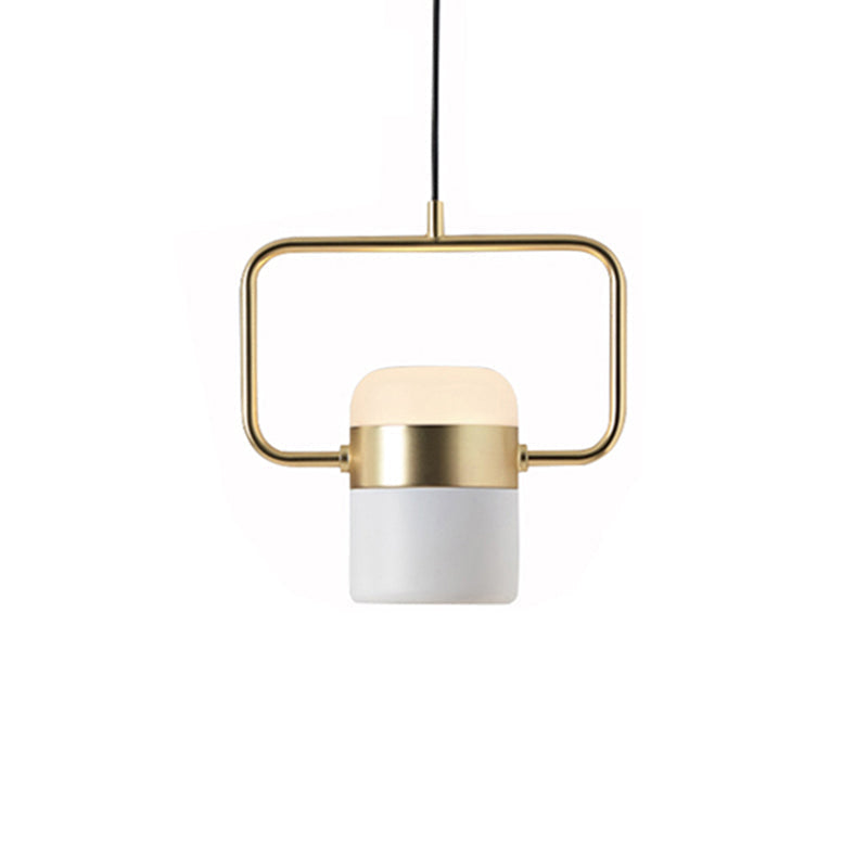 Kristy Modern LED Pendelleuchte Schwarz/Weiß Ess/Wohnzimmer Metall