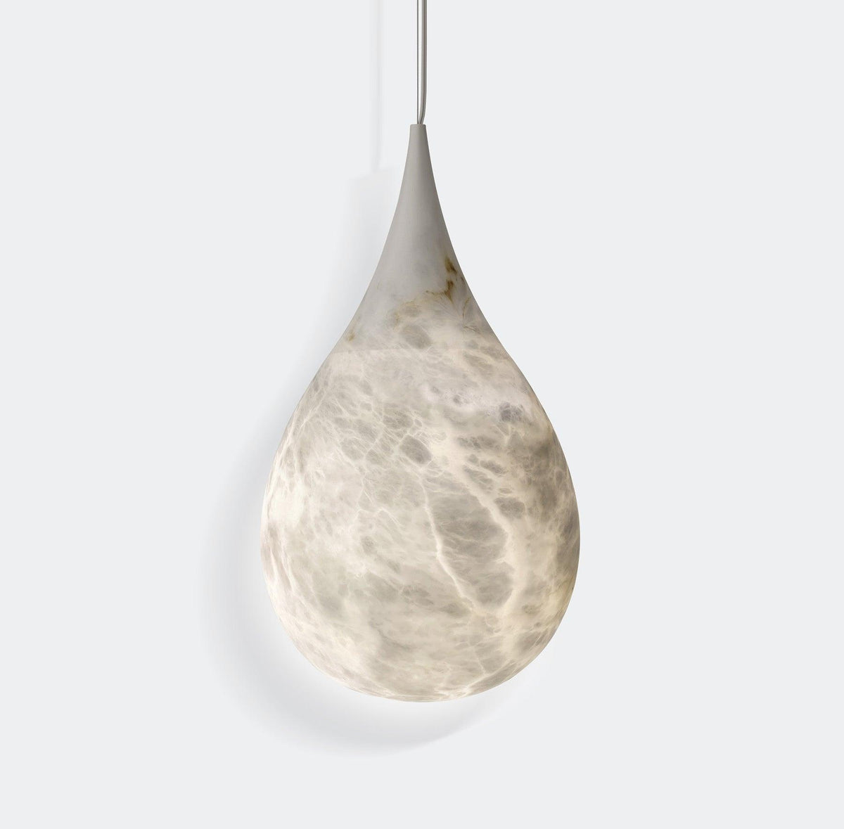 Sorvx Marmor Pendelleuchte in Tropfenform