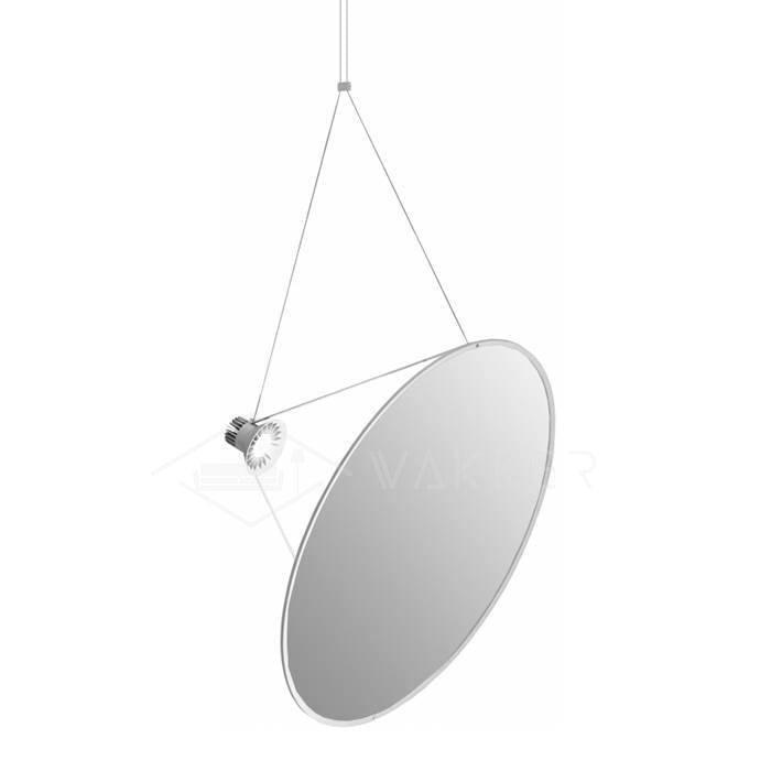 Brio Pendelleuchte aus Stahl im minimalistischen Stil