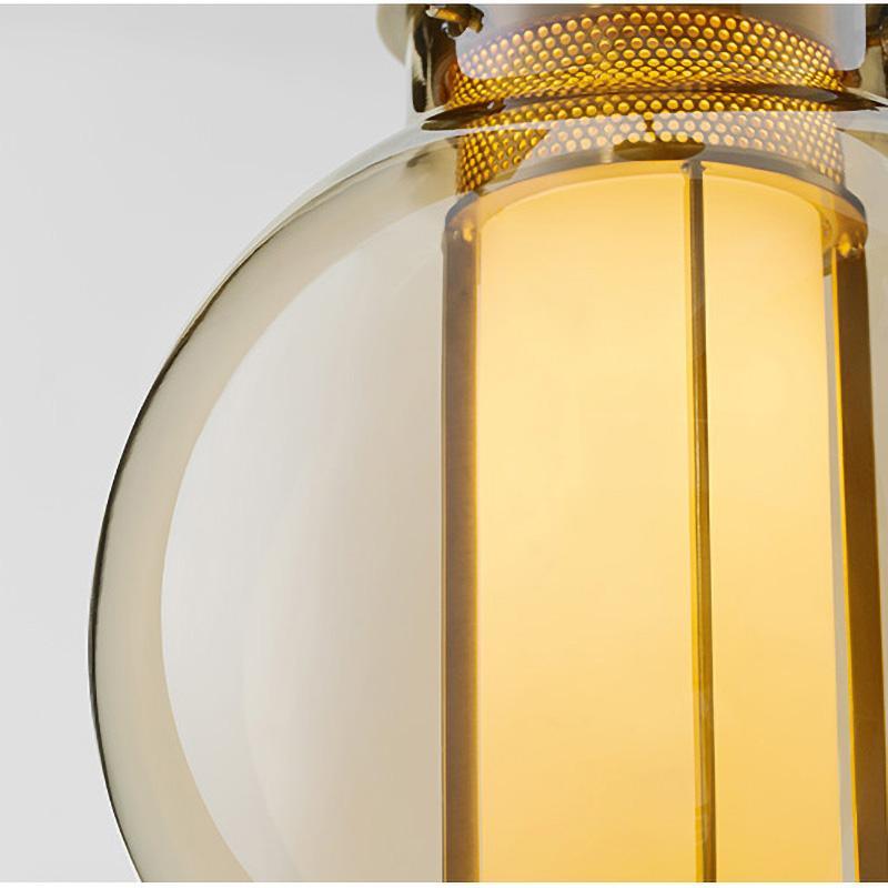 Uphaos zeitgenössische minimalistische Pendelleuchte aus Glas für das Familienleben
