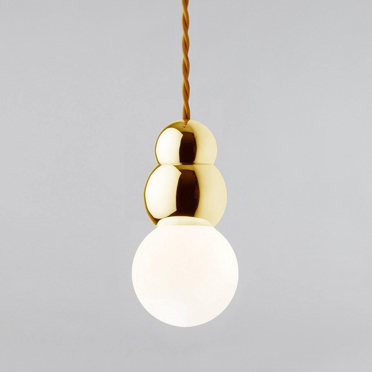 Bubbly moderne Pendelleuchte aus Glas