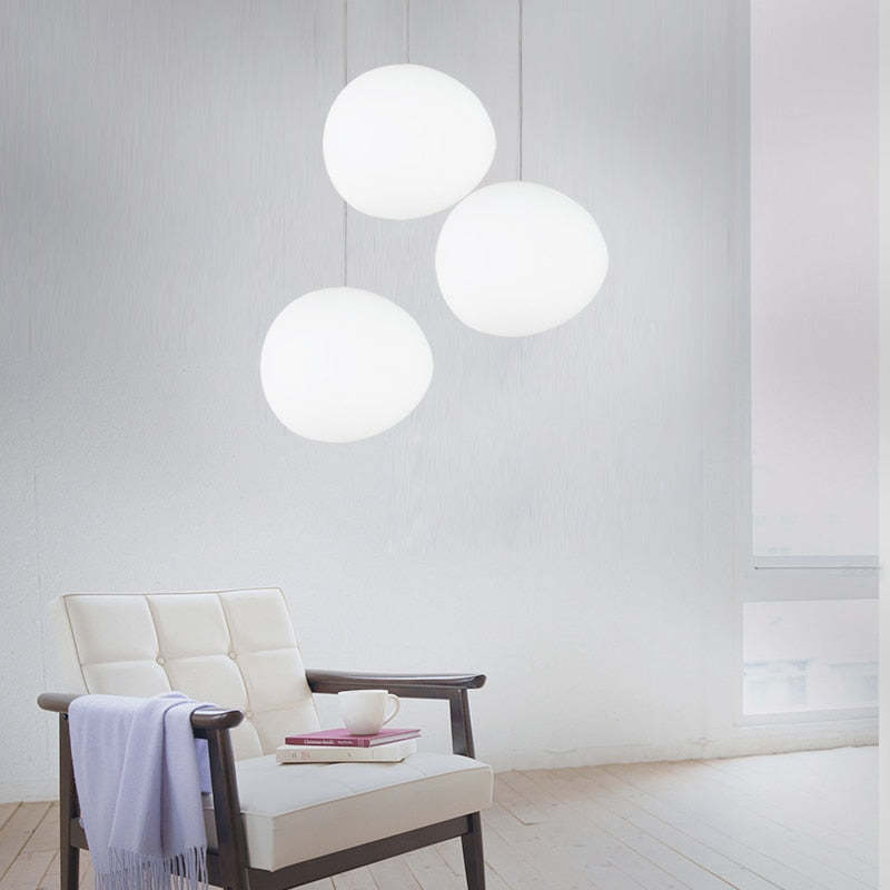 Valentina Modern LED Pendelleuchte Weiß Schlaf/Wohn/Esszimmer