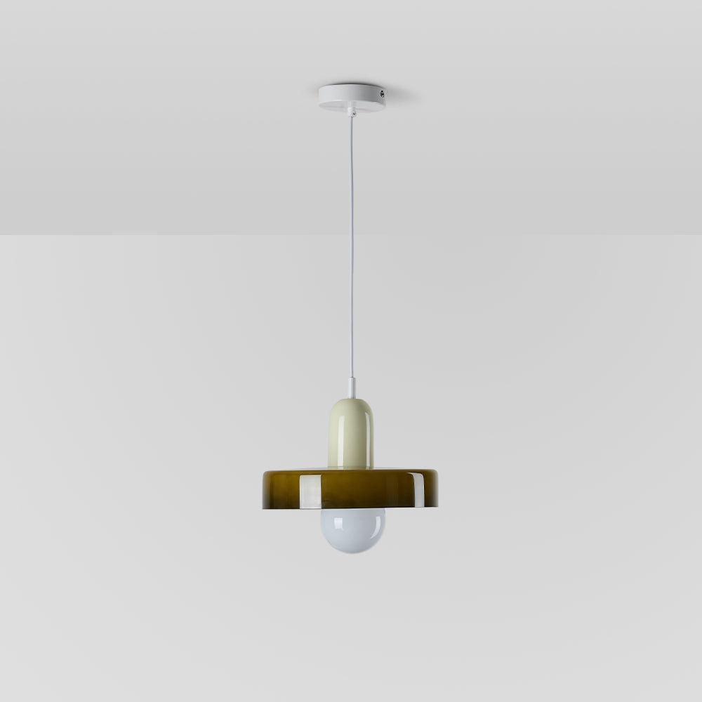 Arisha Pendelleuchte, 9 Farbe, Glas