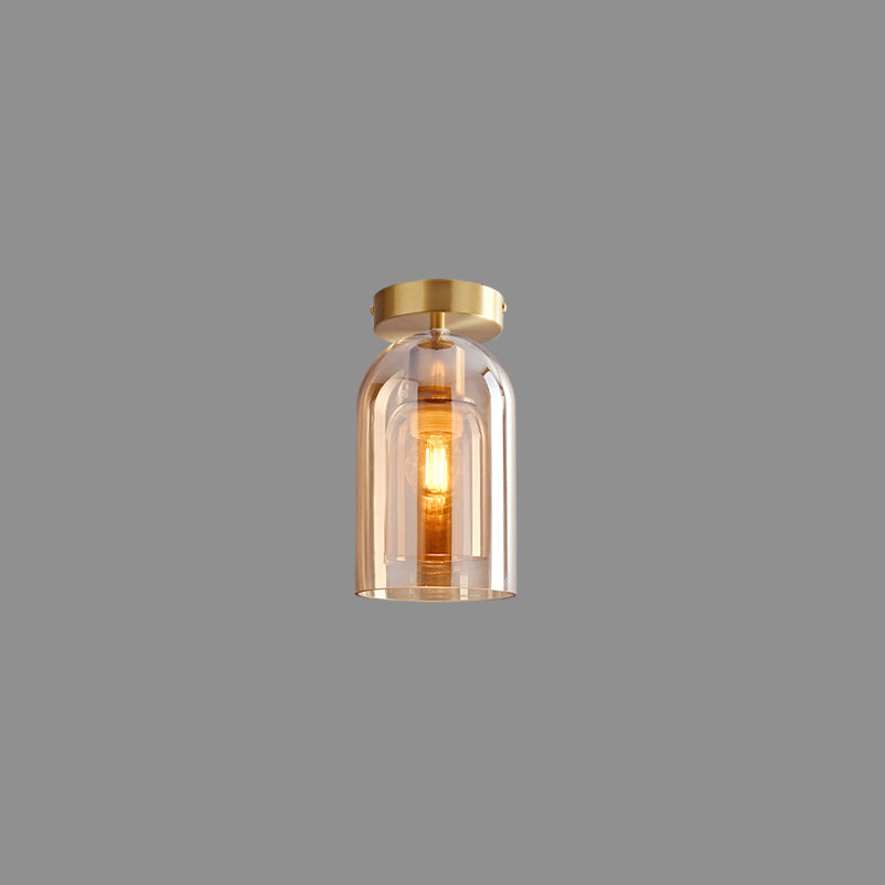 Arisha Modern LED Decken/Pendelleuchte Grau Wohn/Esszimmer Metall Glas
