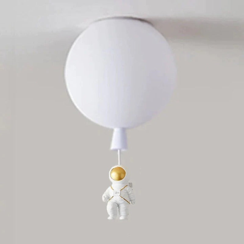 Aria Modern Astronaut Balloon LED Deckenleuchte 8 Farben Kinderzimmer